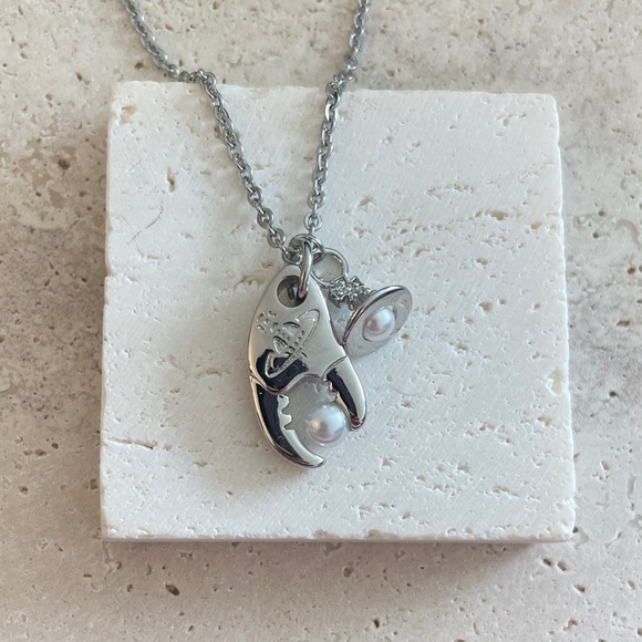 Vivienne Westwood Jewelry - Vivienne Westwood Silver Crab Pendant Necklace